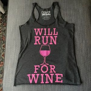 Will Run For Wine Tank